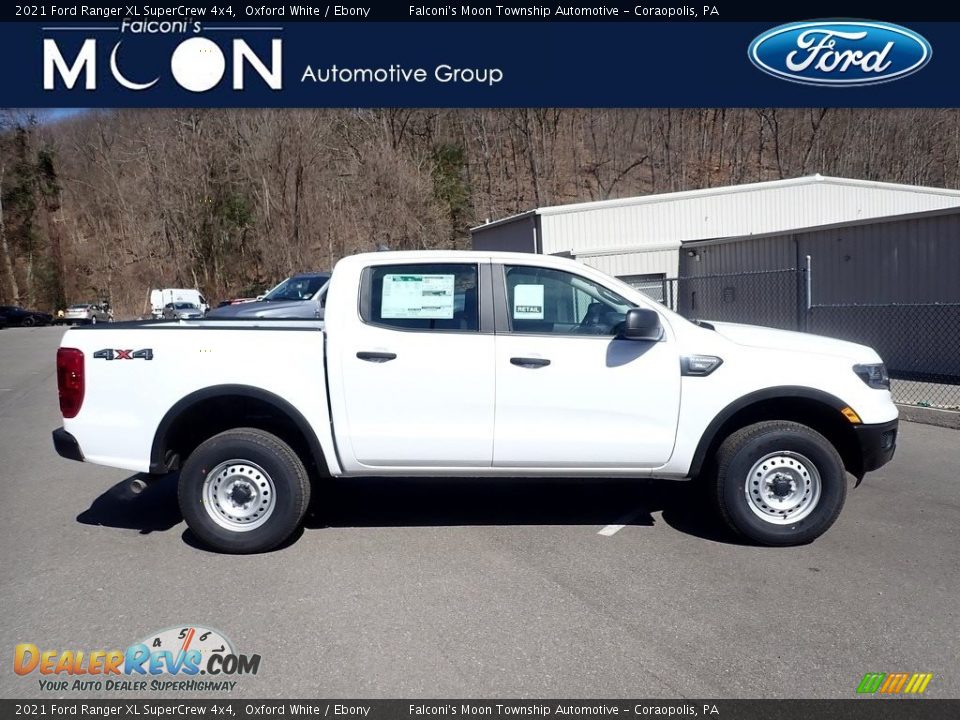 2021 Ford Ranger XL SuperCrew 4x4 Oxford White / Ebony Photo #1