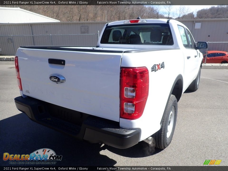 2021 Ford Ranger XL SuperCrew 4x4 Oxford White / Ebony Photo #2