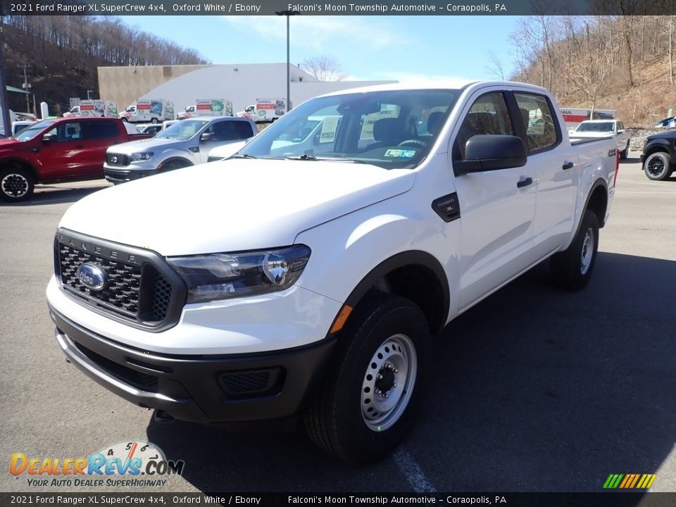 2021 Ford Ranger XL SuperCrew 4x4 Oxford White / Ebony Photo #5