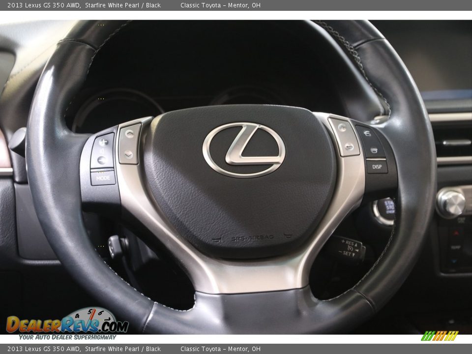 2013 Lexus GS 350 AWD Starfire White Pearl / Black Photo #7