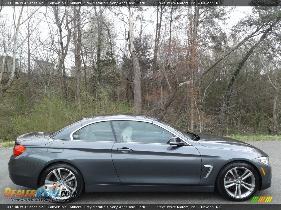 Mineral Grey Metallic 2015 BMW 4 Series 428i Convertible Photo #6