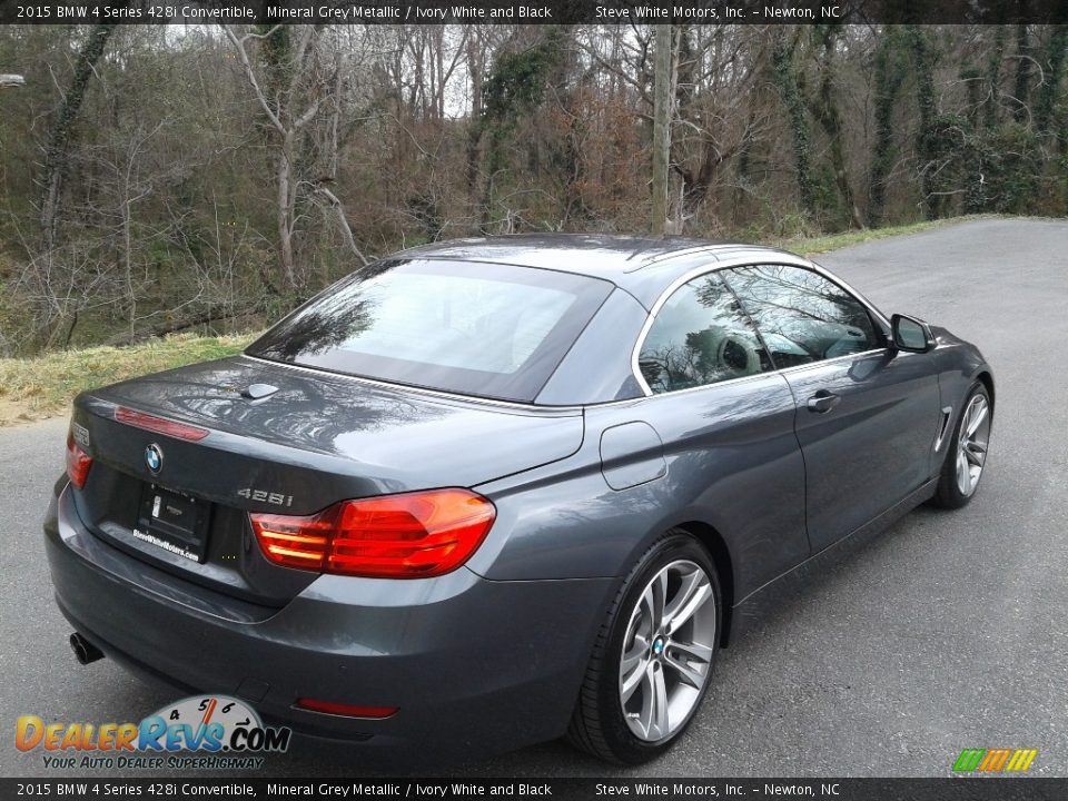 Mineral Grey Metallic 2015 BMW 4 Series 428i Convertible Photo #7