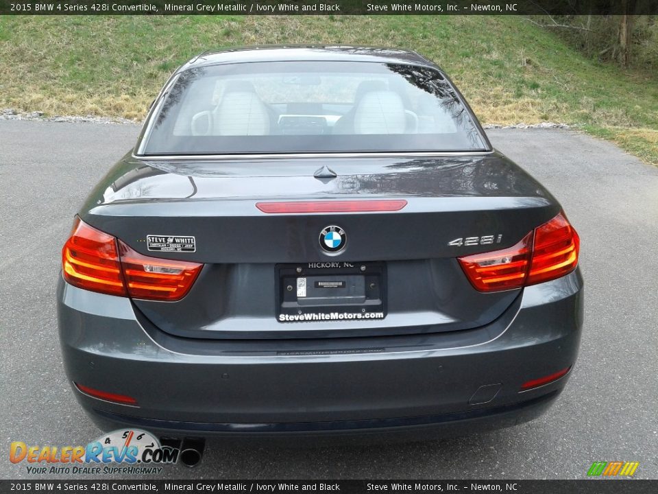 Mineral Grey Metallic 2015 BMW 4 Series 428i Convertible Photo #8