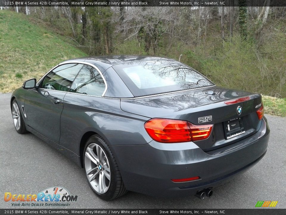 Mineral Grey Metallic 2015 BMW 4 Series 428i Convertible Photo #9