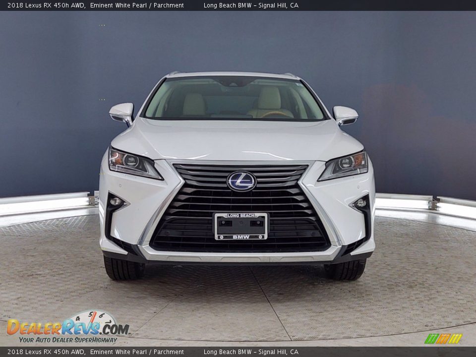 2018 Lexus RX 450h AWD Eminent White Pearl / Parchment Photo #2