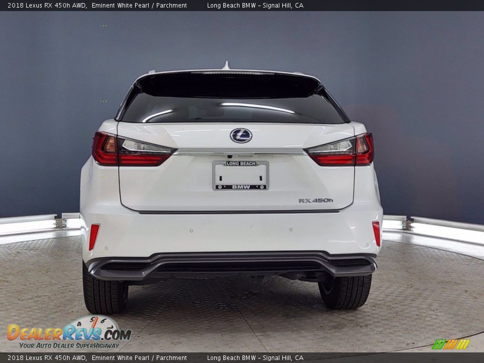 2018 Lexus RX 450h AWD Eminent White Pearl / Parchment Photo #4