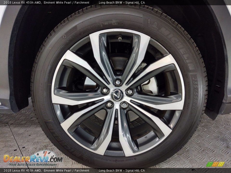 2018 Lexus RX 450h AWD Wheel Photo #6