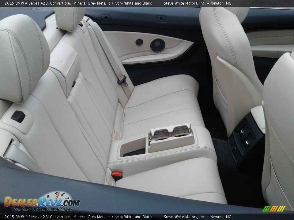 Rear Seat of 2015 BMW 4 Series 428i Convertible Photo #15