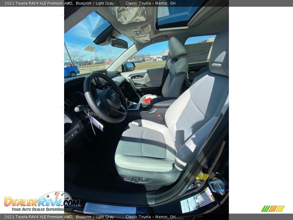 2021 Toyota RAV4 XLE Premium AWD Blueprint / Light Gray Photo #2
