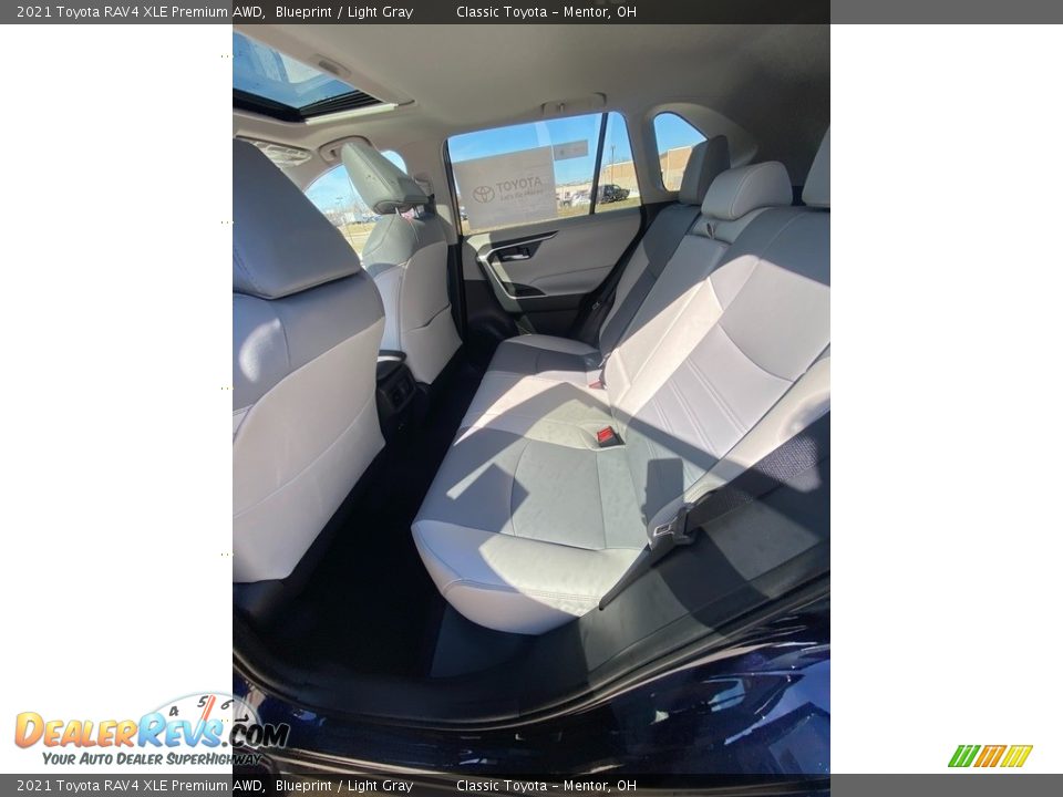 2021 Toyota RAV4 XLE Premium AWD Blueprint / Light Gray Photo #3