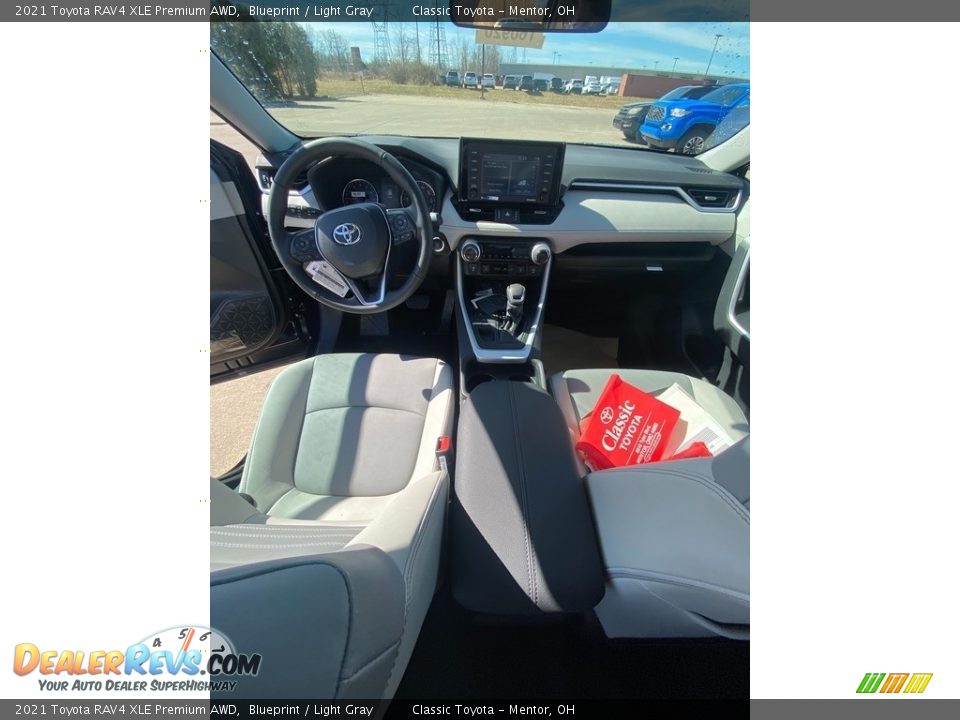 2021 Toyota RAV4 XLE Premium AWD Blueprint / Light Gray Photo #4