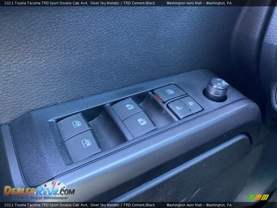2021 Toyota Tacoma TRD Sport Double Cab 4x4 Silver Sky Metallic / TRD Cement/Black Photo #19