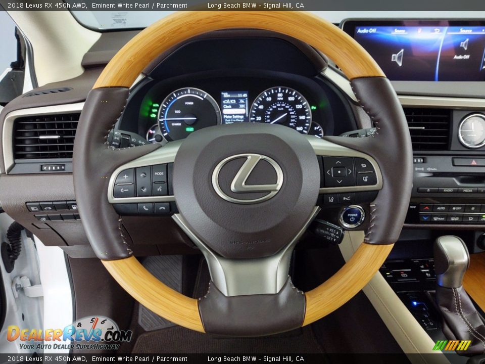 2018 Lexus RX 450h AWD Steering Wheel Photo #18