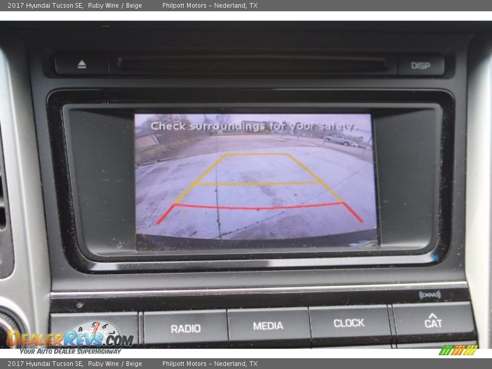 2017 Hyundai Tucson SE Ruby Wine / Beige Photo #18