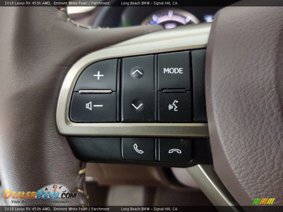 Controls of 2018 Lexus RX 450h AWD Photo #19