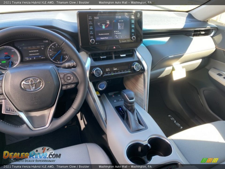 2021 Toyota Venza Hybrid XLE AWD Titanium Glow / Boulder Photo #3