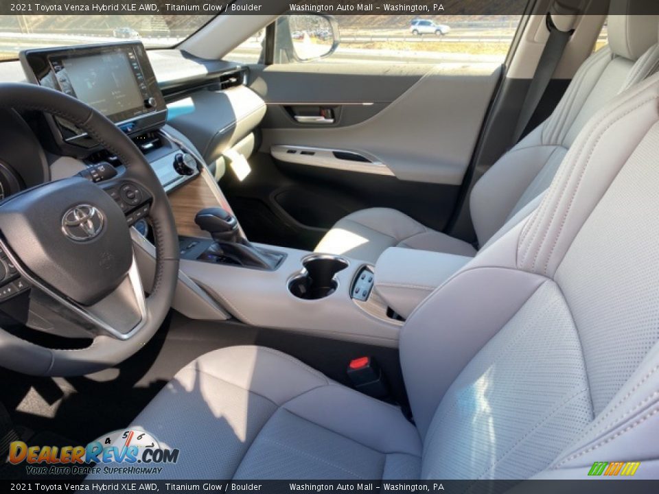 2021 Toyota Venza Hybrid XLE AWD Titanium Glow / Boulder Photo #4