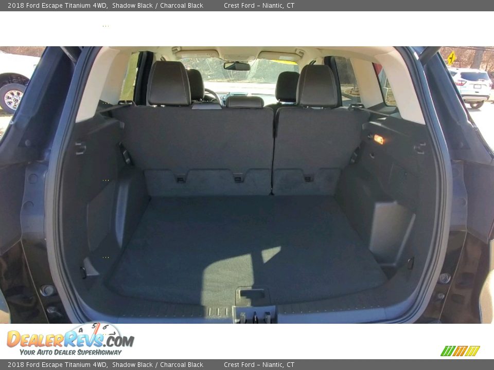 2018 Ford Escape Titanium 4WD Shadow Black / Charcoal Black Photo #21