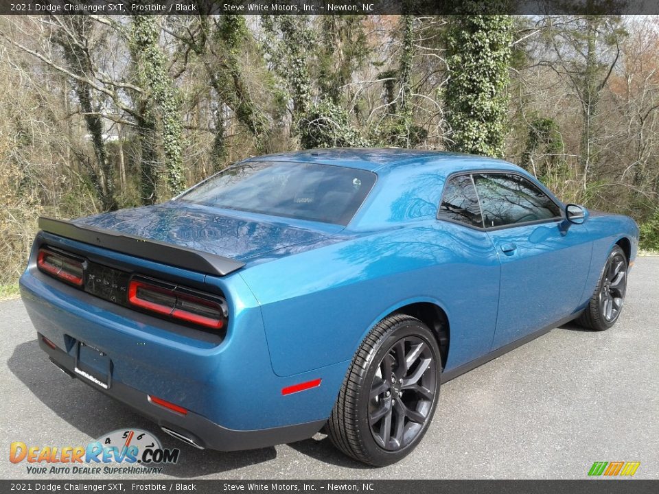 2021 Dodge Challenger SXT Frostbite / Black Photo #6