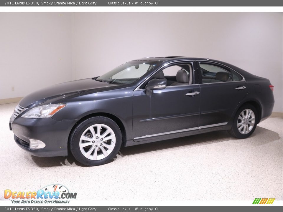 2011 Lexus ES 350 Smoky Granite Mica / Light Gray Photo #3