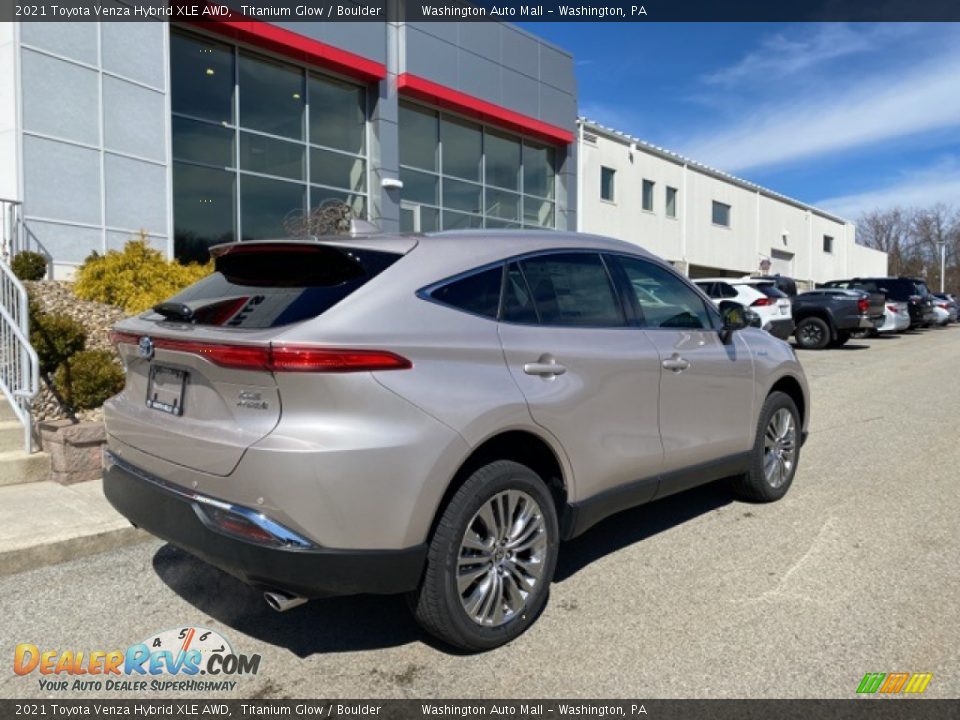 2021 Toyota Venza Hybrid XLE AWD Titanium Glow / Boulder Photo #13