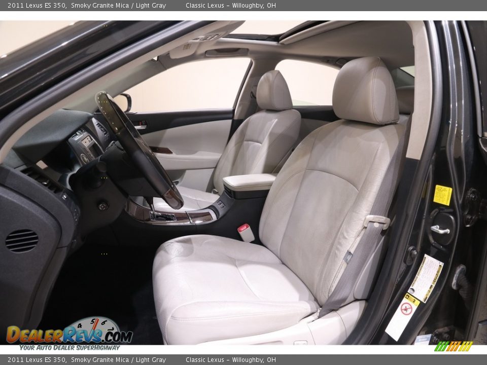 2011 Lexus ES 350 Smoky Granite Mica / Light Gray Photo #5