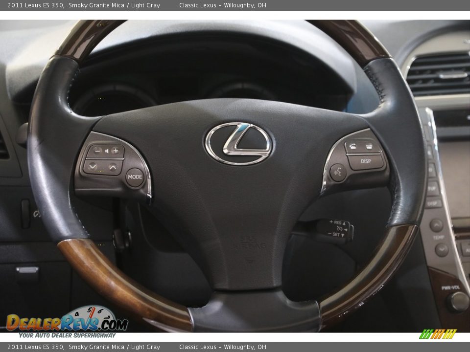 2011 Lexus ES 350 Smoky Granite Mica / Light Gray Photo #7