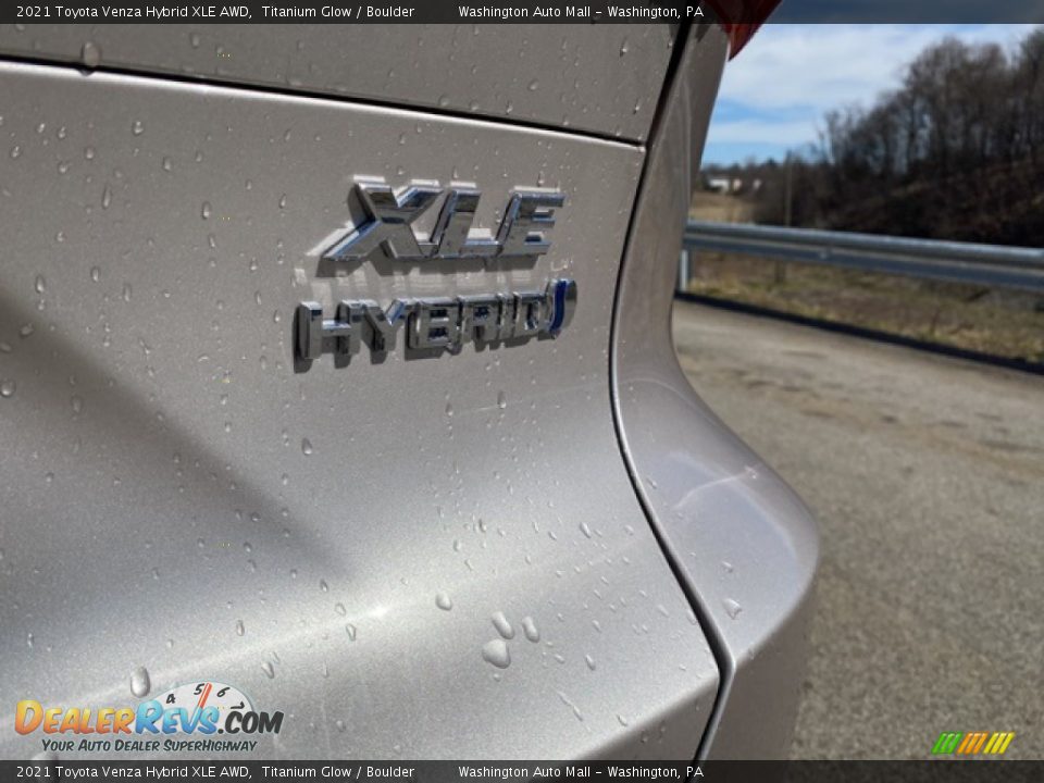 2021 Toyota Venza Hybrid XLE AWD Titanium Glow / Boulder Photo #23