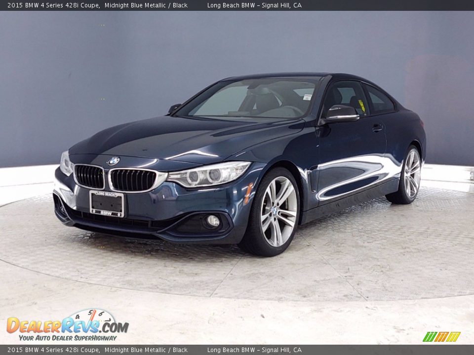 Midnight Blue Metallic 2015 BMW 4 Series 428i Coupe Photo #3