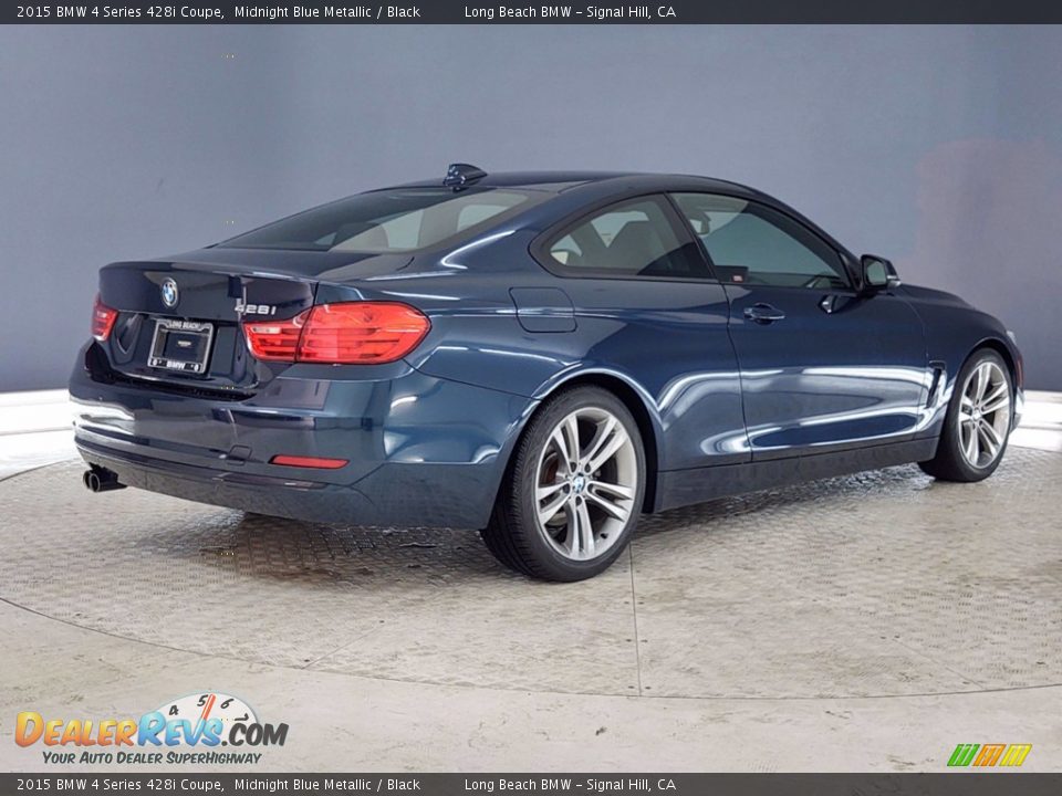 Midnight Blue Metallic 2015 BMW 4 Series 428i Coupe Photo #5