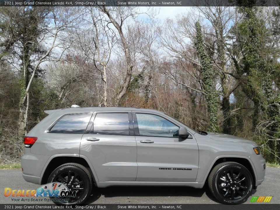 2021 Jeep Grand Cherokee Laredo 4x4 Sting-Gray / Black Photo #5