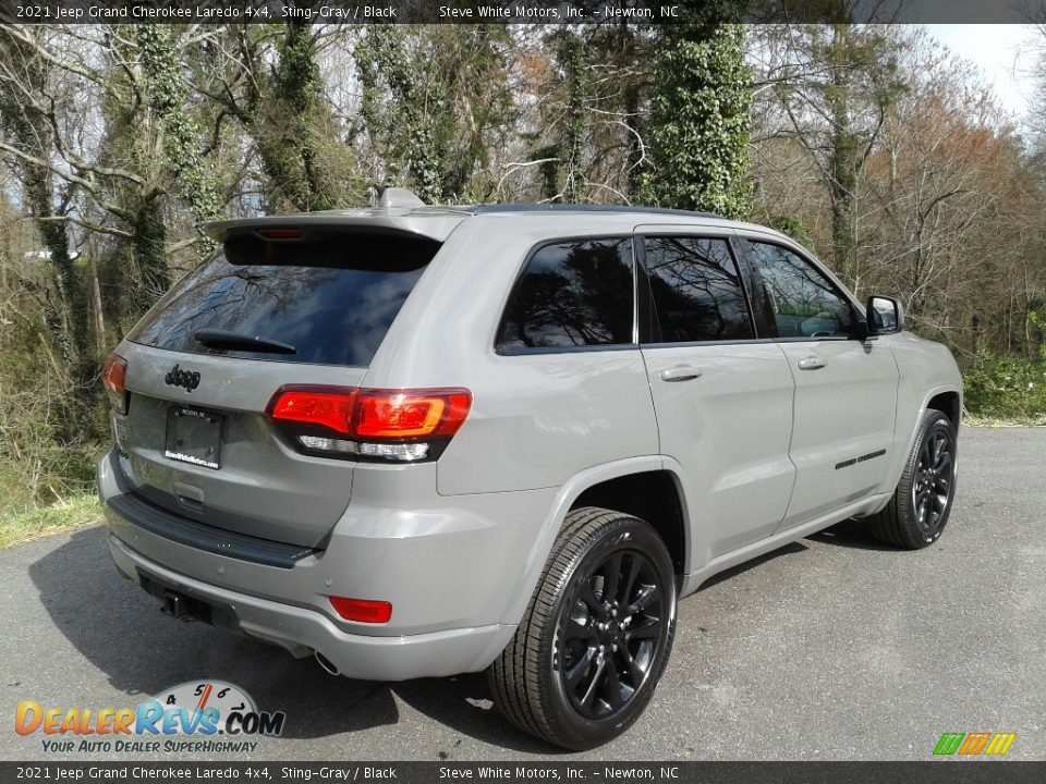 2021 Jeep Grand Cherokee Laredo 4x4 Sting-Gray / Black Photo #6