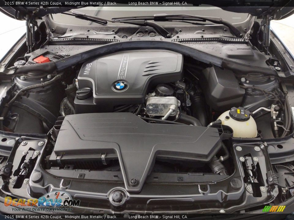 2015 BMW 4 Series 428i Coupe 2.0 Liter DI TwinPower Turbocharged DOHC 16-Valve VVT 4 Cylinder Engine Photo #12