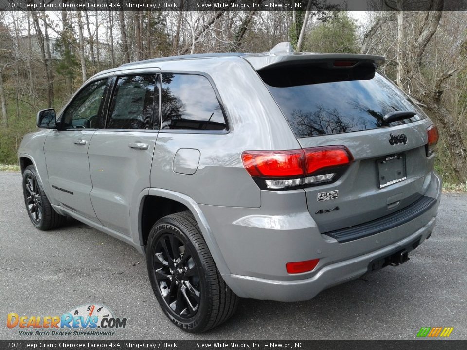 2021 Jeep Grand Cherokee Laredo 4x4 Sting-Gray / Black Photo #8