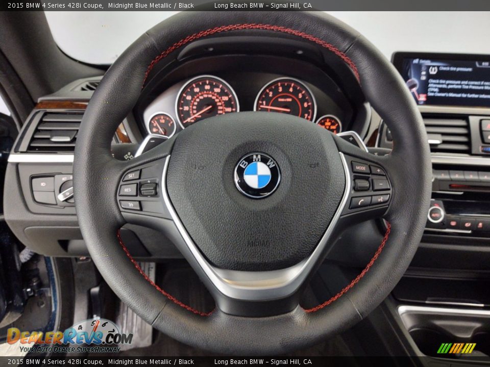 2015 BMW 4 Series 428i Coupe Steering Wheel Photo #18