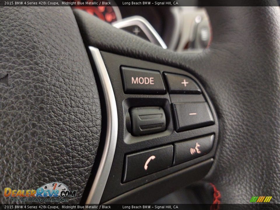 2015 BMW 4 Series 428i Coupe Steering Wheel Photo #20