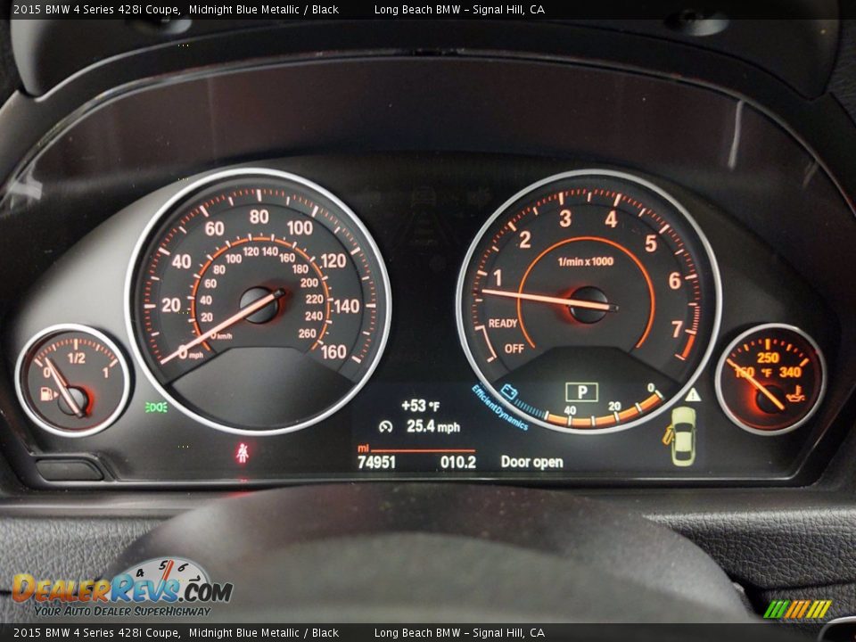 2015 BMW 4 Series 428i Coupe Gauges Photo #21