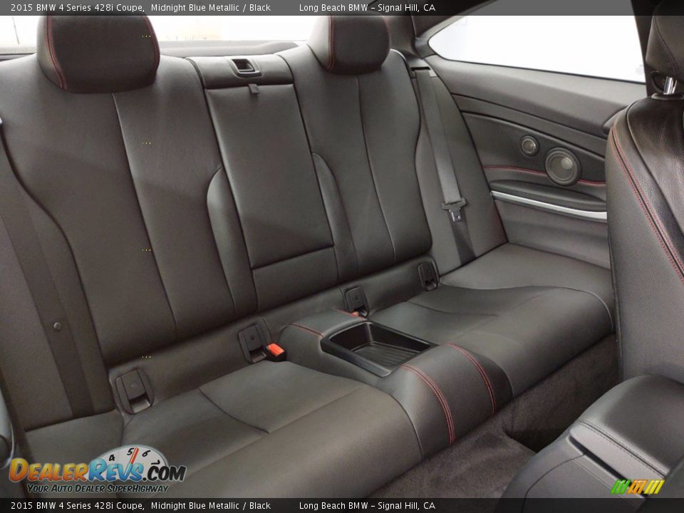 Rear Seat of 2015 BMW 4 Series 428i Coupe Photo #35