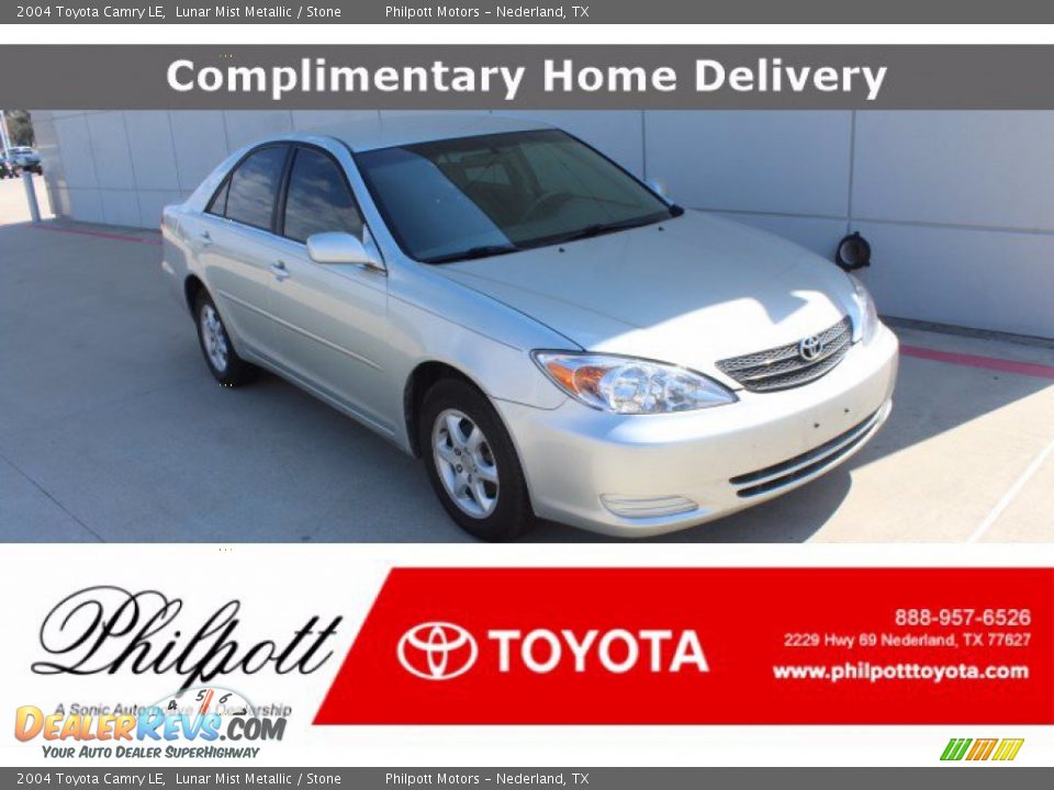 2004 Toyota Camry LE Lunar Mist Metallic / Stone Photo #1