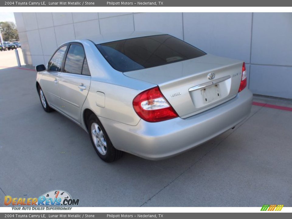 2004 Toyota Camry LE Lunar Mist Metallic / Stone Photo #6