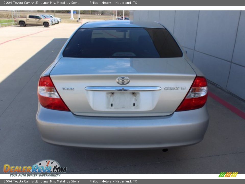 2004 Toyota Camry LE Lunar Mist Metallic / Stone Photo #7
