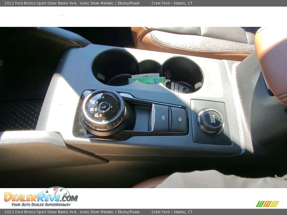 2021 Ford Bronco Sport Outer Banks 4x4 Iconic Silver Metallic / Ebony/Roast Photo #16