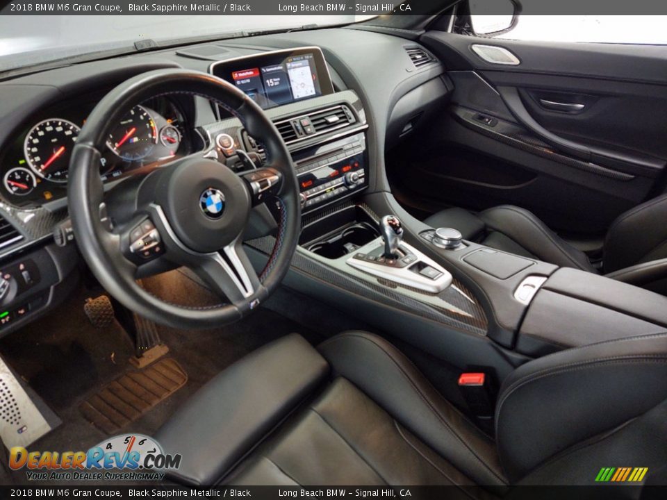 Front Seat of 2018 BMW M6 Gran Coupe Photo #17