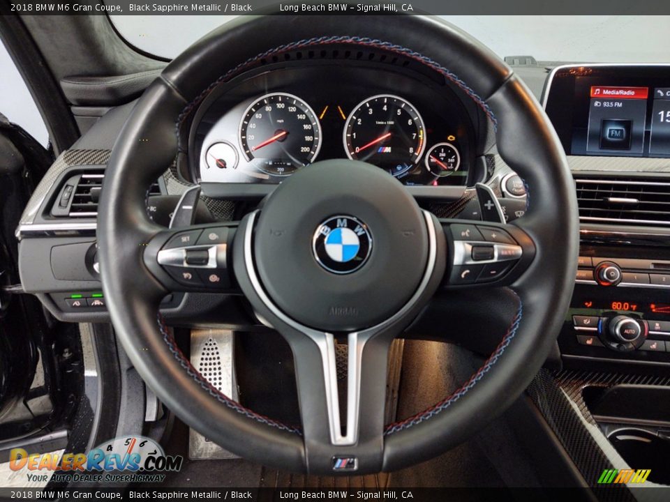 2018 BMW M6 Gran Coupe Steering Wheel Photo #19