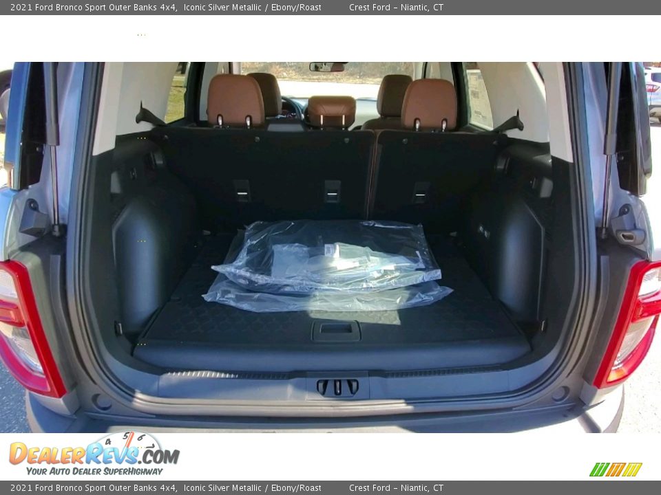 2021 Ford Bronco Sport Outer Banks 4x4 Iconic Silver Metallic / Ebony/Roast Photo #20