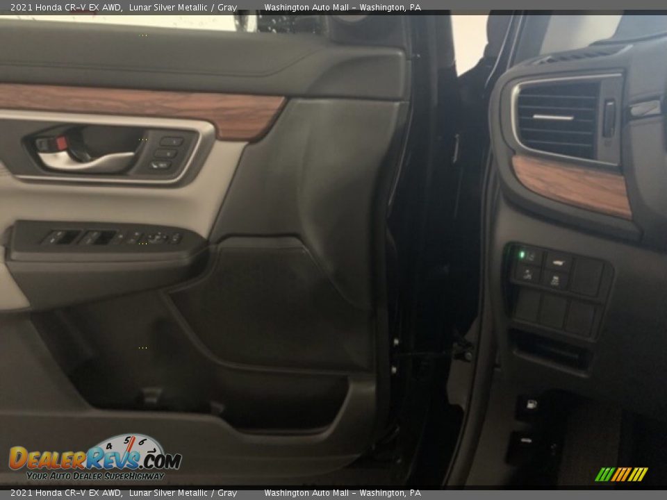 2021 Honda CR-V EX AWD Lunar Silver Metallic / Gray Photo #8