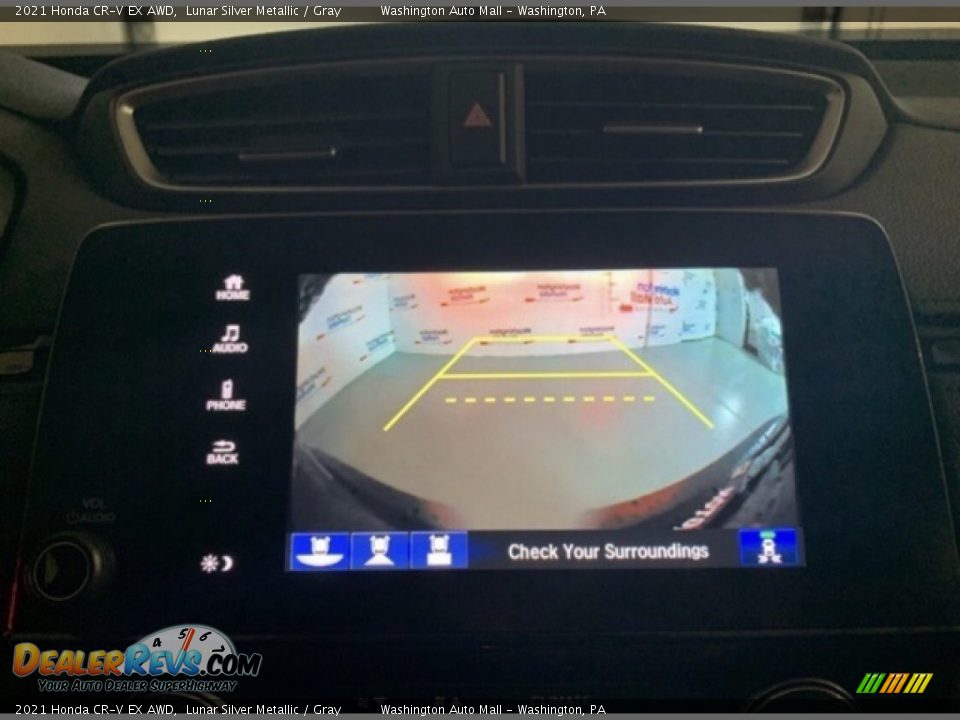 2021 Honda CR-V EX AWD Lunar Silver Metallic / Gray Photo #11
