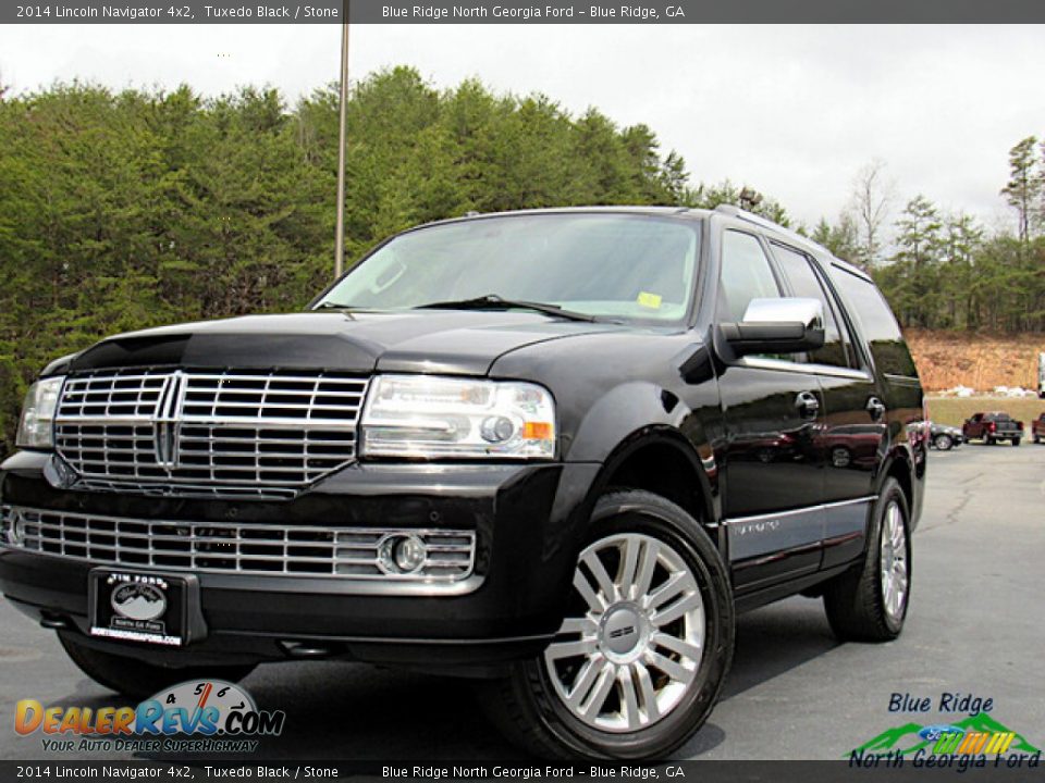 2014 Lincoln Navigator 4x2 Tuxedo Black / Stone Photo #1