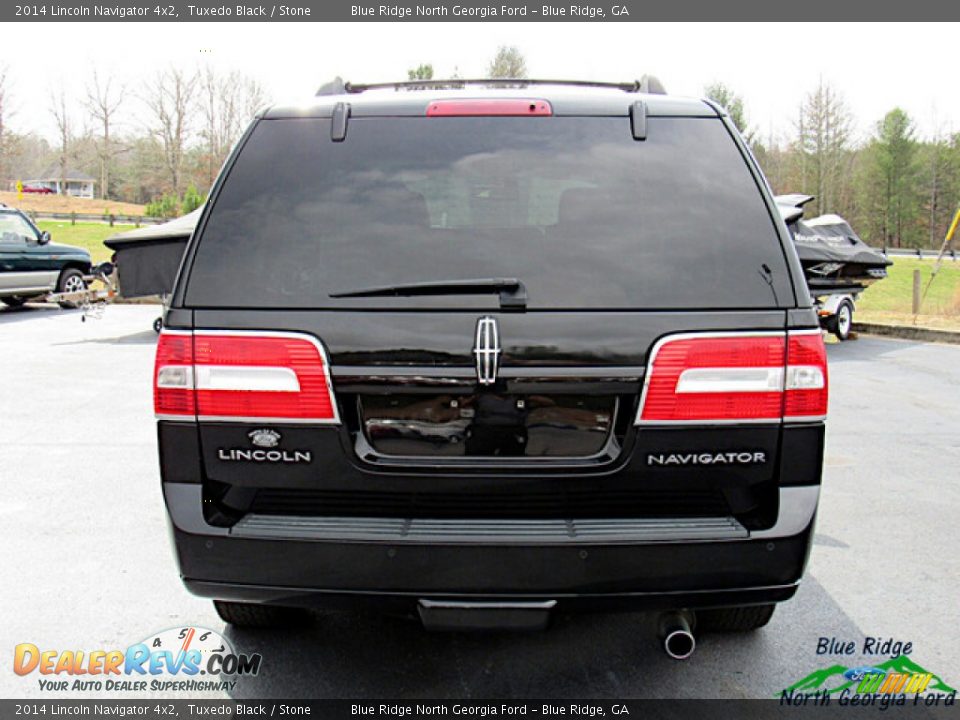 2014 Lincoln Navigator 4x2 Tuxedo Black / Stone Photo #4