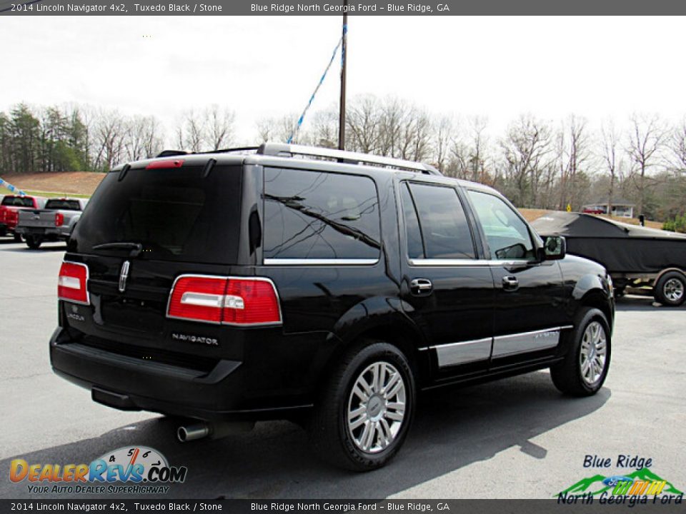 2014 Lincoln Navigator 4x2 Tuxedo Black / Stone Photo #5